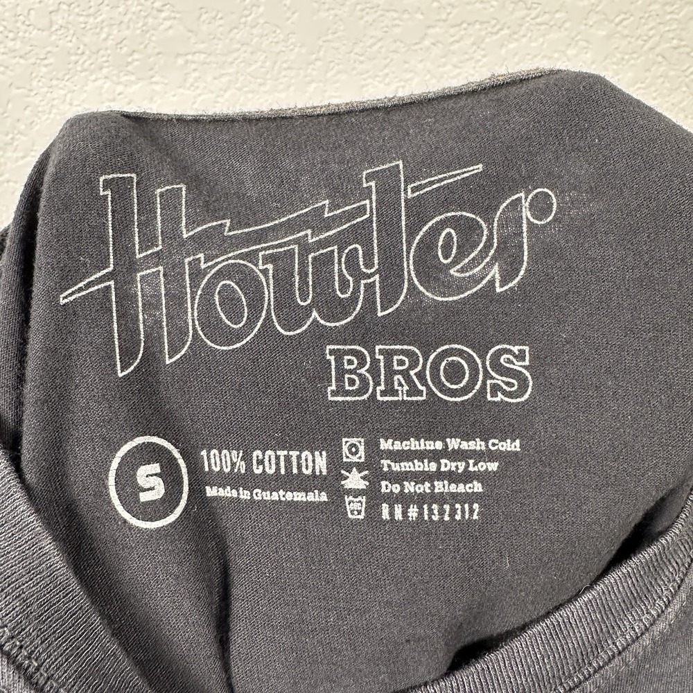 Howler Bros Brothers Beach Club t-Shirt Black Cotton $40‎ Small NWT - Picture 5 of 8